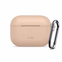 Tech-Protect Silicone Hook Ümbris jaoks AirPods Pro - Beige