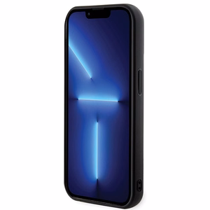 KARL LAGERFELD ümbris jaoks IPHONE 15 Pro KLHCP15L3DMBKCK (3D Logo Glitter) must