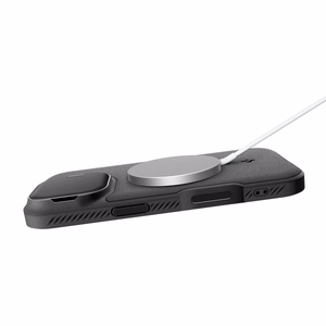 Spigen Optik Armor MagSafe ümbris jaoks iPhone 17 - must