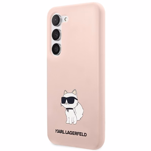 Karl Lagerfeld KLHCS23MSNCHBCP S23+ S916 hardcase roosa/roosa Silicone Choupette