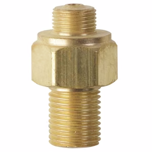 Gaasiballooni adapter, 7/16″ ventiililt G 1/4L keermele