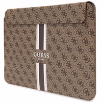 Guess 4G Printed Stripes cover jaoks a 16" laptop - brown