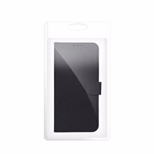 Flip case for Samsung A17 4Card RFID anti-theft tech fabric black