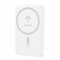 Dudao K14S USB-A / USB-C / MagSafe traadita energiapank 20W 5000mAh - valge