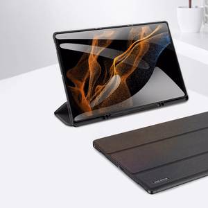 DUX DUCIS ümbris DOMO foldable with pencil storage jaoks SAMSUNG Tab S10 Ultra/S9 Ultra/S8 Ultra must must