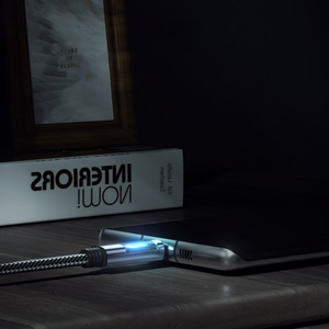 Orico LDC2C USB-C–USB-C PD kaabel LED-ekraaniga, 100 W, 480 Mbps, 2 m, 2 tk – must