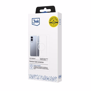 3mk Armor MagCase jaoks Samsung Galaxy S25 Edge - Läbipaistev