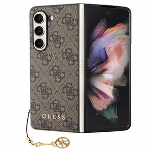 Guess чехол для Samsung Z Fold 5 GUHCZFD5GF4GBR (4G Charm) коричневый