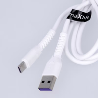 Maxlife MXUC-04 kaabel USB - Lightning 1,0 m 3A valge