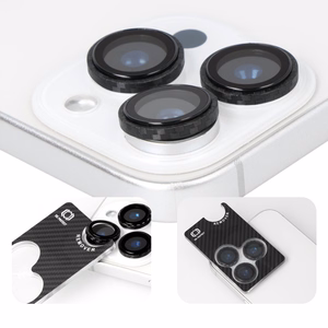 Закалённое стекло Tel Protect 3D Lens Aramid Series на камеру для Iphone 13/13 Mini (линз 2 шт.)