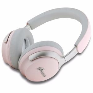 Guess Bluetooth ANC/ENC Headphones GUBHC22PSBCSMP Pink DB Metal Script Logo