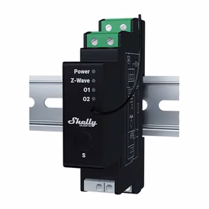 DIN relay koos energy measurement Shelly Qubino Wave Pro Shutter