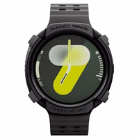 Spigen Rugged Armor Ümbris jaoks Samsung Galaxy Watch 8 44mm - Matt Must