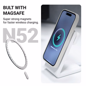 Crong Color Cover Magnetic MagSafe ümbris seadmele iPhone 16, liivaroosa