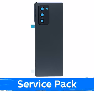 Tagakaas, ühilduv Samsung F916 Z Fold2 mudeliga / Mystic Black / (Service Pack)