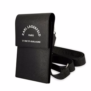 KARL LAGERFELD universal bag jaoks mobile KLWBSARSGK (Embossed RSG) must