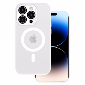 Tel Protect Magmat Ümbris jaoks Iphone 15 Pro valge