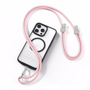 DUX DUCIS Plaz - cross-body phone strap - heleroosa