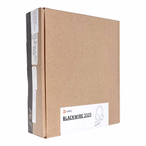 Juhtmega kõrvaklapid Jack 3,5 mm / USB A Poly Blackwire C3325 must