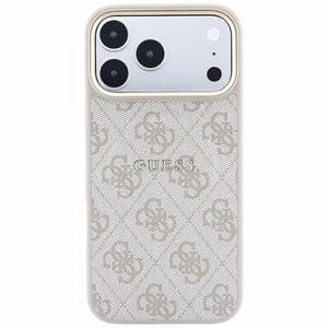 Guess Embossed 4G Classic MagSafe ümbris mudelile iPhone 17 Pro / 18 Pro – värv: roosa