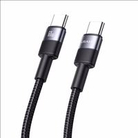 USAMS kaabel USB-C USB-C komplekt 30 tk. 60W 1,2m punutud SJ724ZJ01 (US-SJ724) SET 30PCS