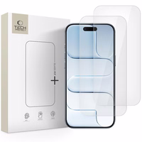 Tech-Protect Glass Fit+ 2-pack karastatud klaas jaoks iPhone 17 Air - läbipaistev