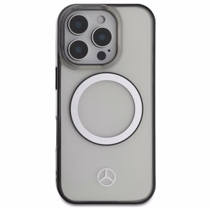 Mercedes Printed Logo MagSafe Ümbris jaoks iPhone 16 Pro - Clear