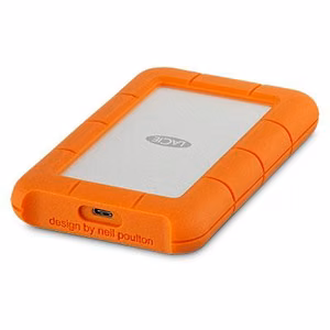 LaCie 4TB väline kõvaketas USB-C oranž