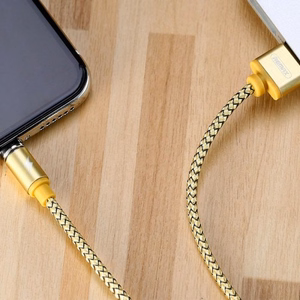 USB kaabel Remax RC-095i pruun Lightning 100cm (eemaldatava magnetpistikuga)