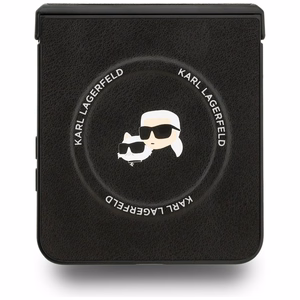 KARL LAGERFELD ümbris jaoks SAMSUNG Z Flip7 compatible with MagSafe KLHMZF7PSMLRKCK (PU K&C PINS) must