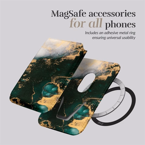 MIO Green Marble Magsafe ümbris kaardihoidjaga