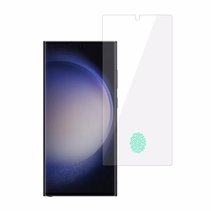 Tempered glass Sinine Multipack (10 in 1) jaoks SAMSUNG GALAXY S24 ULTRA (with fingerprint unlock)