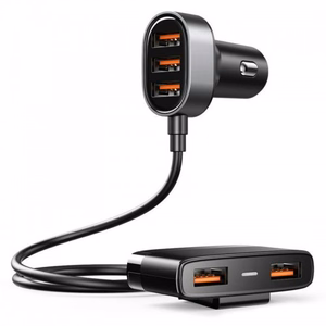 Автомобильное зарядное устройство Joyroom (JR-CL03) (5xUSB 6.2A) чёрное