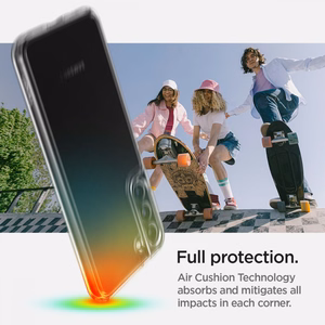 Spigen Ultra hübriidkott Samsung Galaxy S22 jaoks - läbipaistev