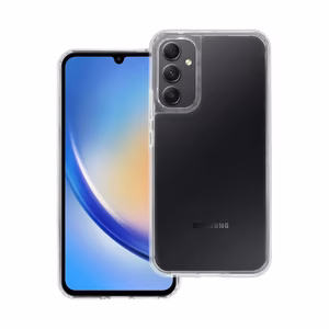 SUPER CLEAR HYBRID ümbris jaoks SAMSUNG A34 5G läbipaistev