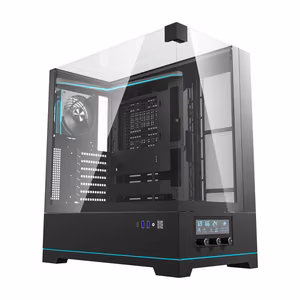 Darkflash DY450 PRO computer ümbris (must) + 1 fan