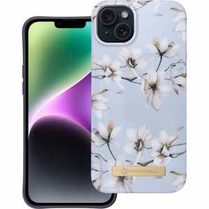 Ümbris jaoks iPhone 14 PLUS Forcell F-Protect Mirage compatible with Magsafe spring flowers