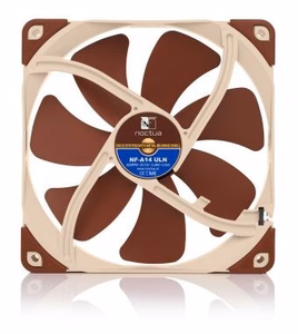 Noctua NOC-NF-A14-ULN arvuti jahutuskomponent Arvutikohvri ventilaator 14 cm beež, pruun 1 tk