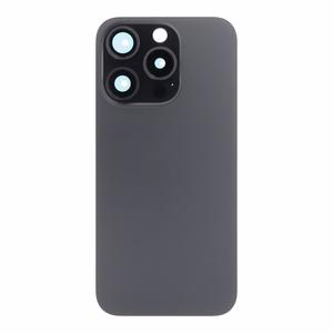 Galinis dangtelis iPhone 15 Pro Black Titanium (Full Cover / No NFC Flex) OEM