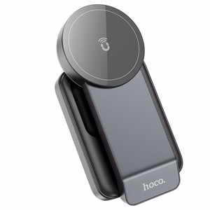 Беспроводное зарядное устройство Hoco 3in1 15W совместимое с MagSafe CQ3 черный