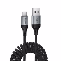 Kaabel USB A to Micro USB Hoco 2,4A 1,5 m X121 must