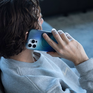 Incase Halo Case MagSafe'i toega ümbris iPhone 16-le, Tidal Ocean värvitoonis