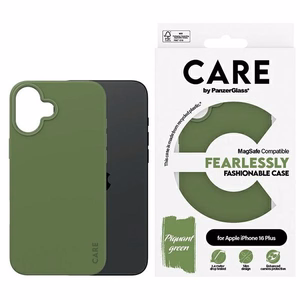 CARE by PanzerGlass Fashion Ümbris iPhone 16 Plus 6.7" roheline/roheline MagSafe 1387