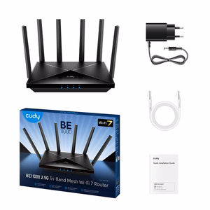 CUDY WR6500H 2.5G Wi-Fi 7 ruuter