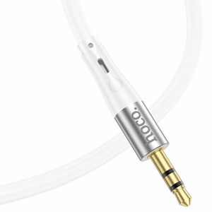 AUX kaabel Jack 3,5 mm Lightning Hoco 1 m UPA22 valge