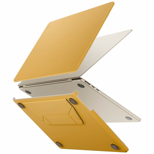 Uniq Lyden Versa ümbris MacBook Air 13" 2022 / 2024 / 2025 / 2026 jaoks, kollane
