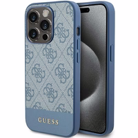 Guess 4G Stripe Collection ümbris jaoks iPhone 15 Pro - sinine