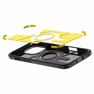 Spigen Tough Armor MagSafe Ümbris with Stand jaoks iPhone 16 Pro - Must