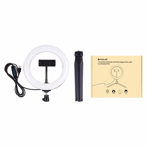 Puluz statiivikinnitus 20 cm LED-rõngaga vlogimiseks PKT3073B