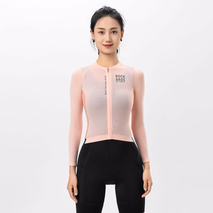 Rockbros 15110012011 ROAD TO SKY women's cycling jersey long sleeve M - pink